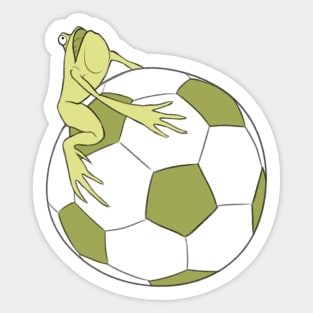 athlete frog Sticker